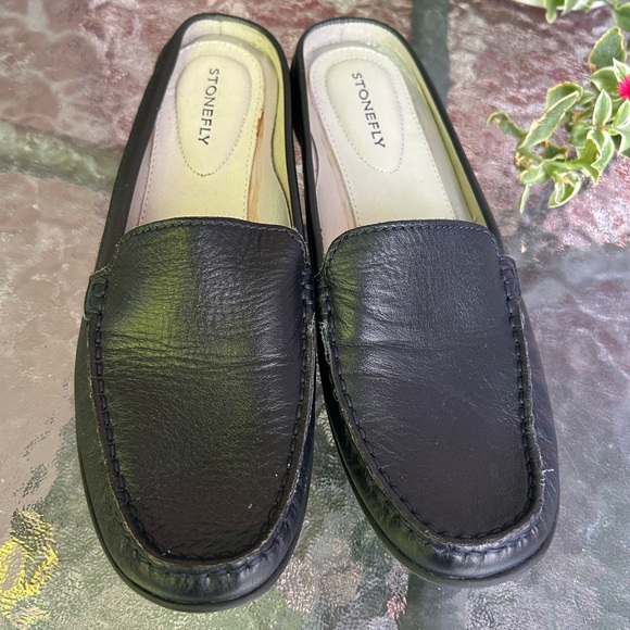 Stonefly | NWOT leather loafers slippers | size 7 - Picture 7 of 7